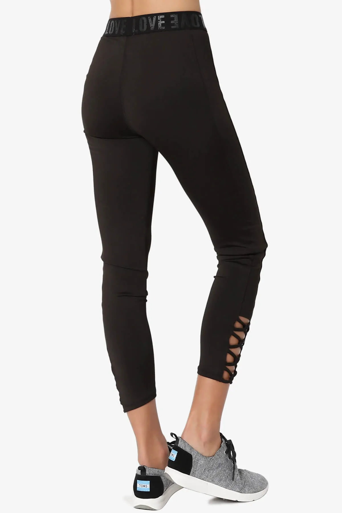 Reign Cutout Crop Yoga Leggings