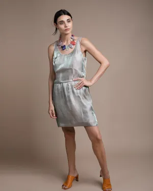 Rena Blouson Scoop Neck Dress