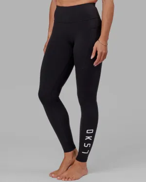 Rep X-Long Tight - Black-White
