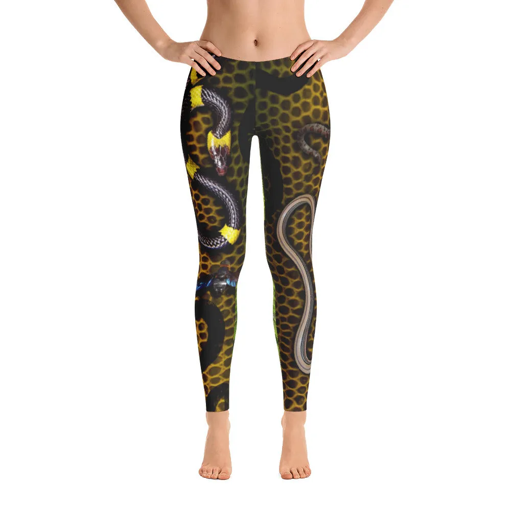 Reptiles All Over Yoga Pants