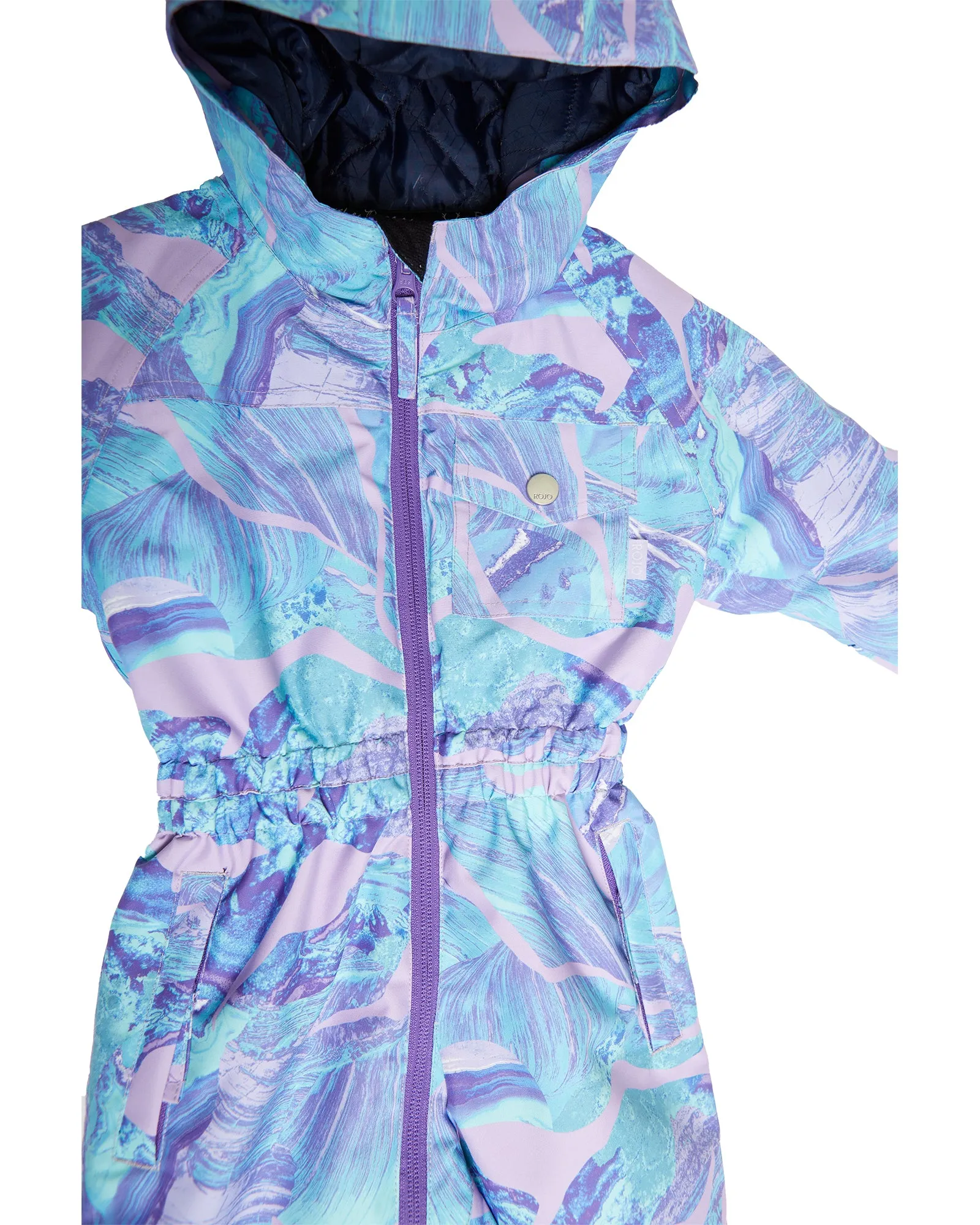 Rojo Infant Onesie Girls Lavender Planet