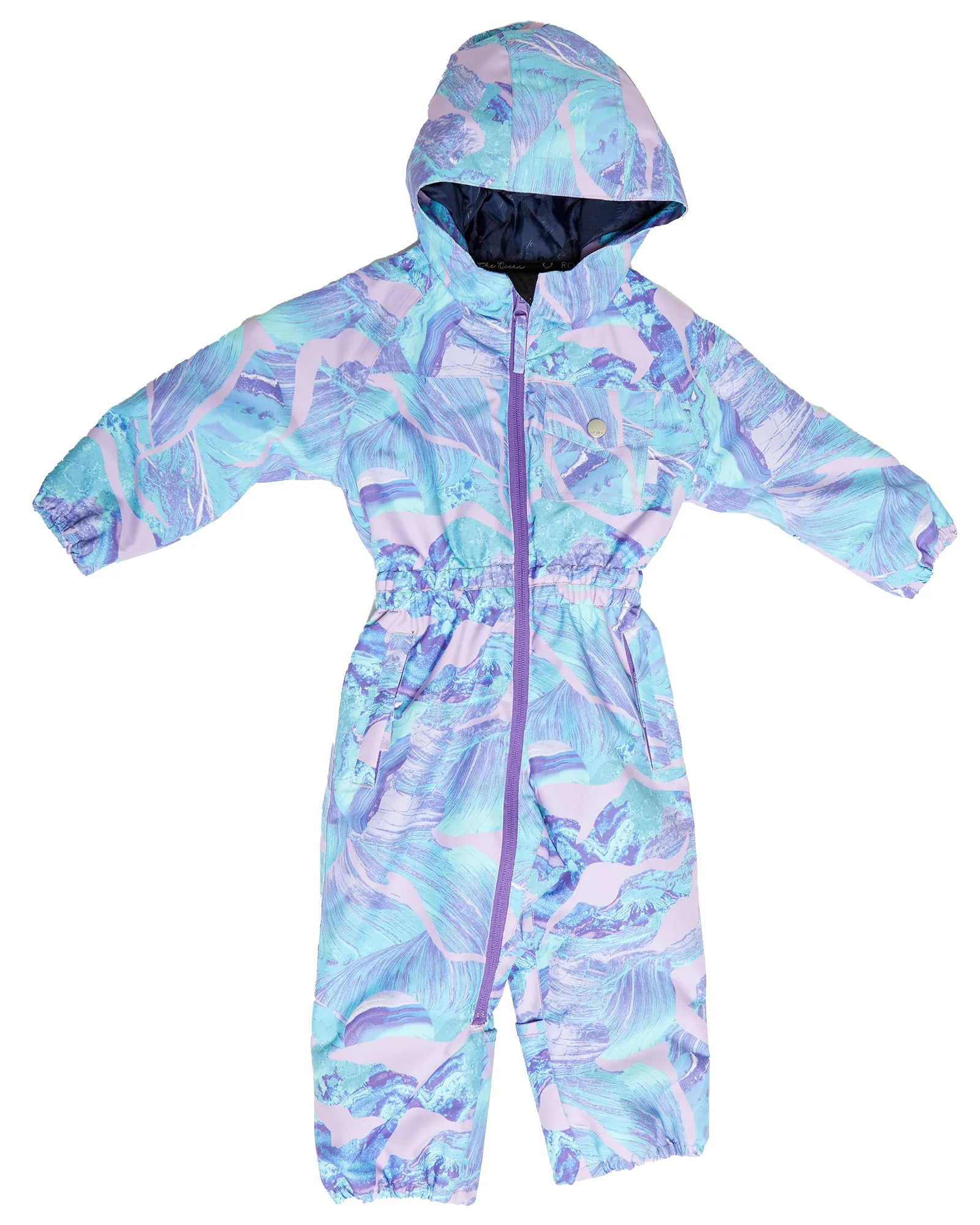 Rojo Infant Onesie Girls Lavender Planet
