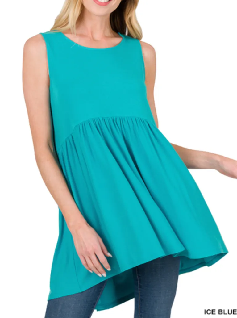 Saucy Stretch Babydoll Tank