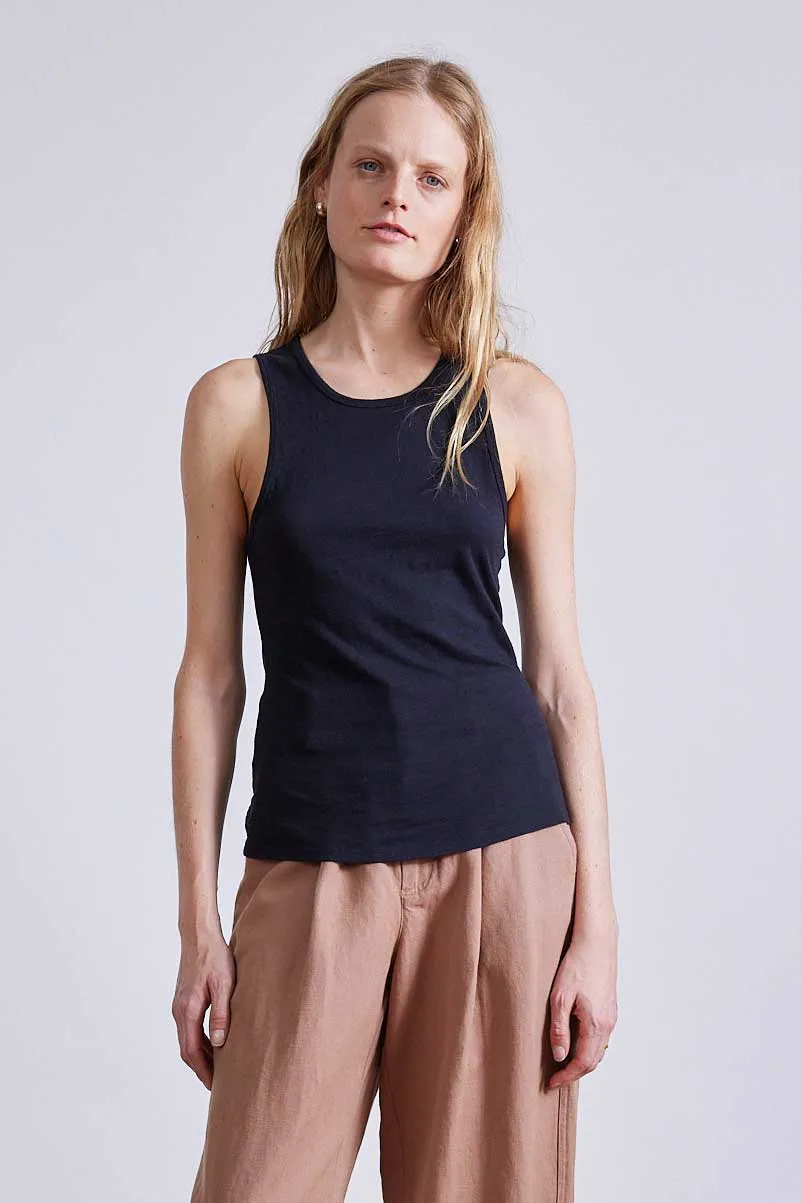 Savina Razor Tank in Black