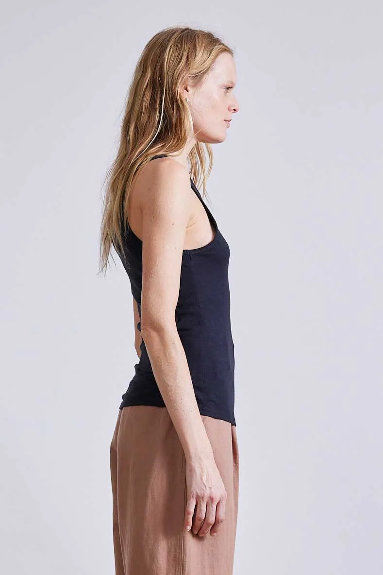 Savina Razor Tank in Black