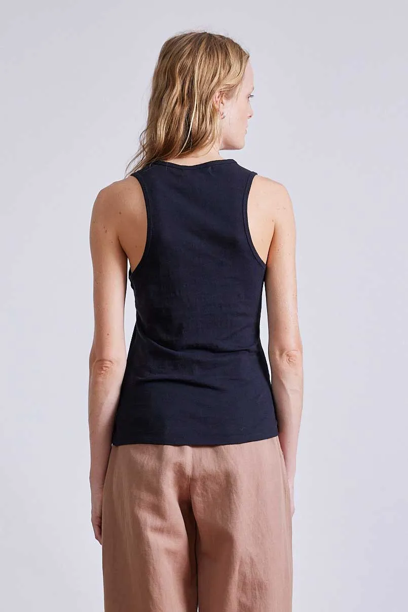 Savina Razor Tank in Black