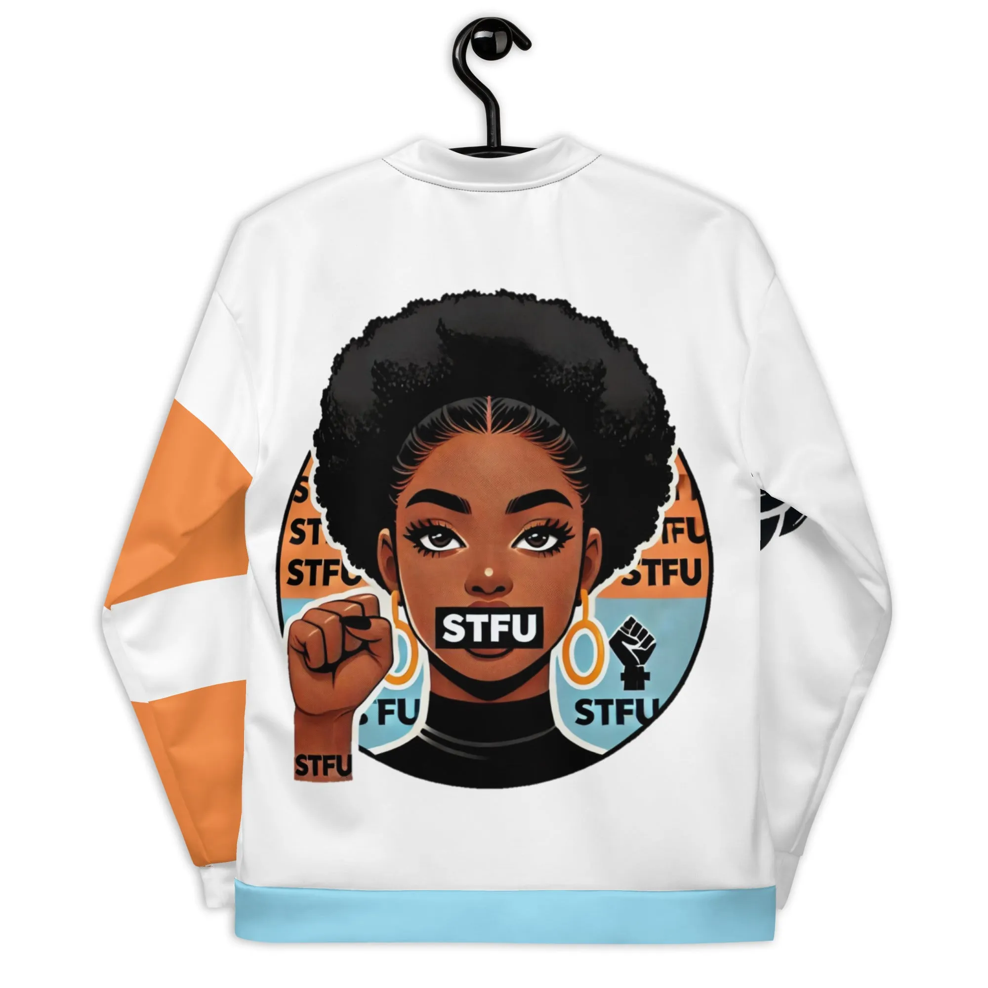 Say Something Unisex Bomber Jacket - Female