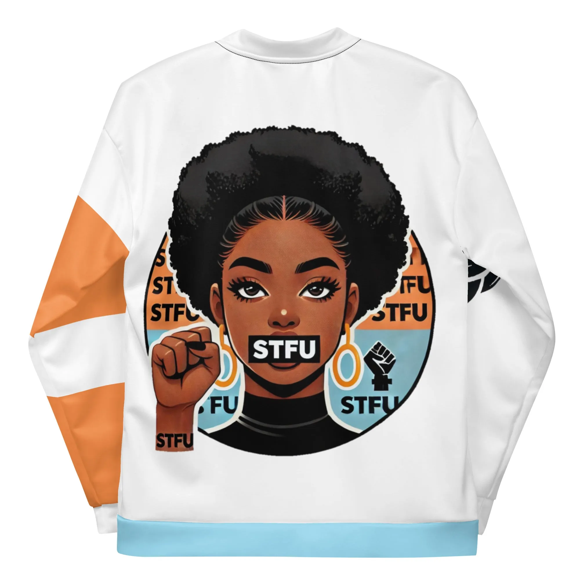 Say Something Unisex Bomber Jacket - Female