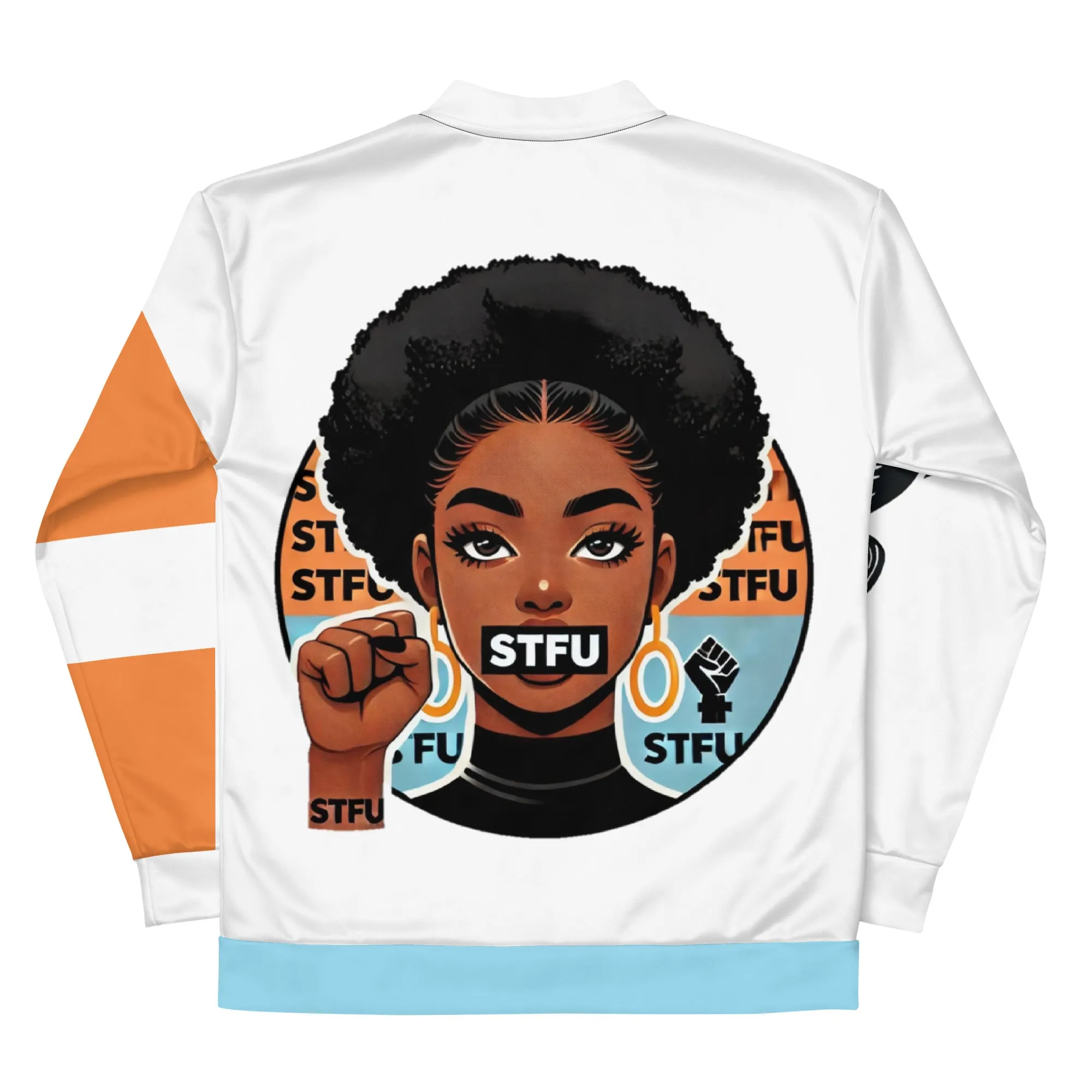 Say Something Unisex Bomber Jacket - Female