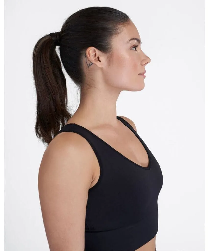 Seamless Crop Top Very Black