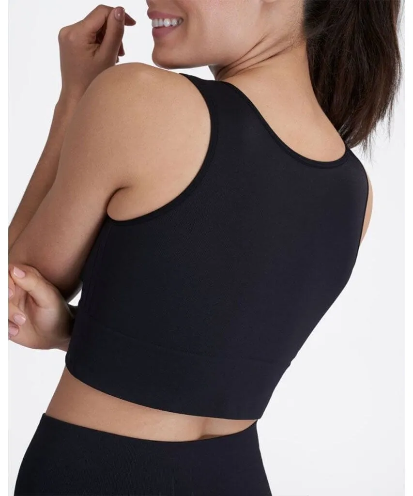 Seamless Crop Top Very Black