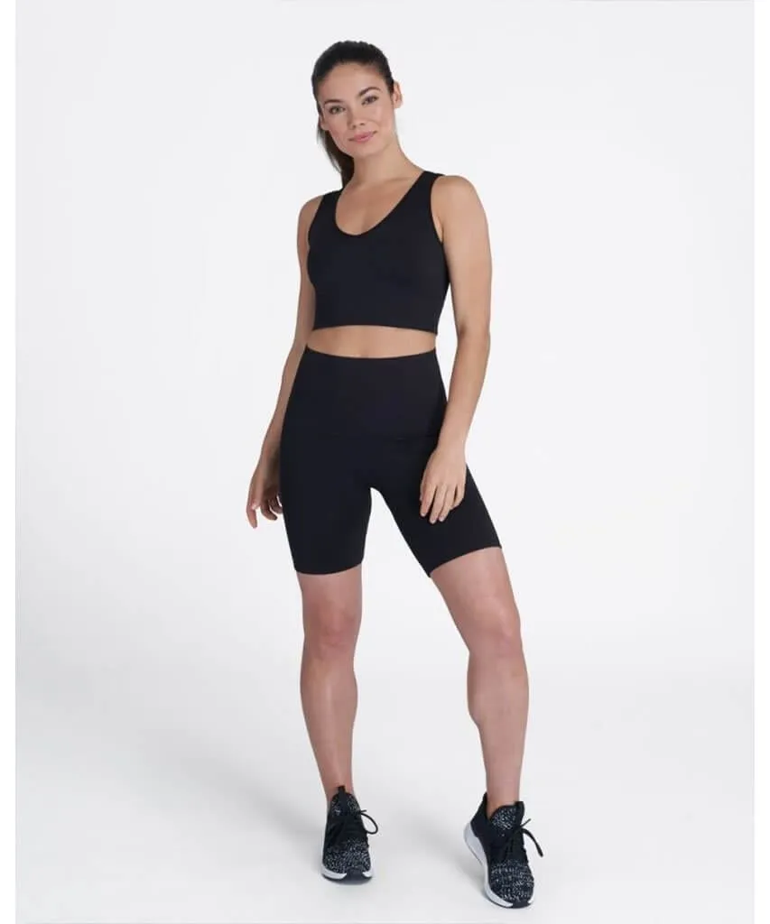 Seamless Crop Top Very Black