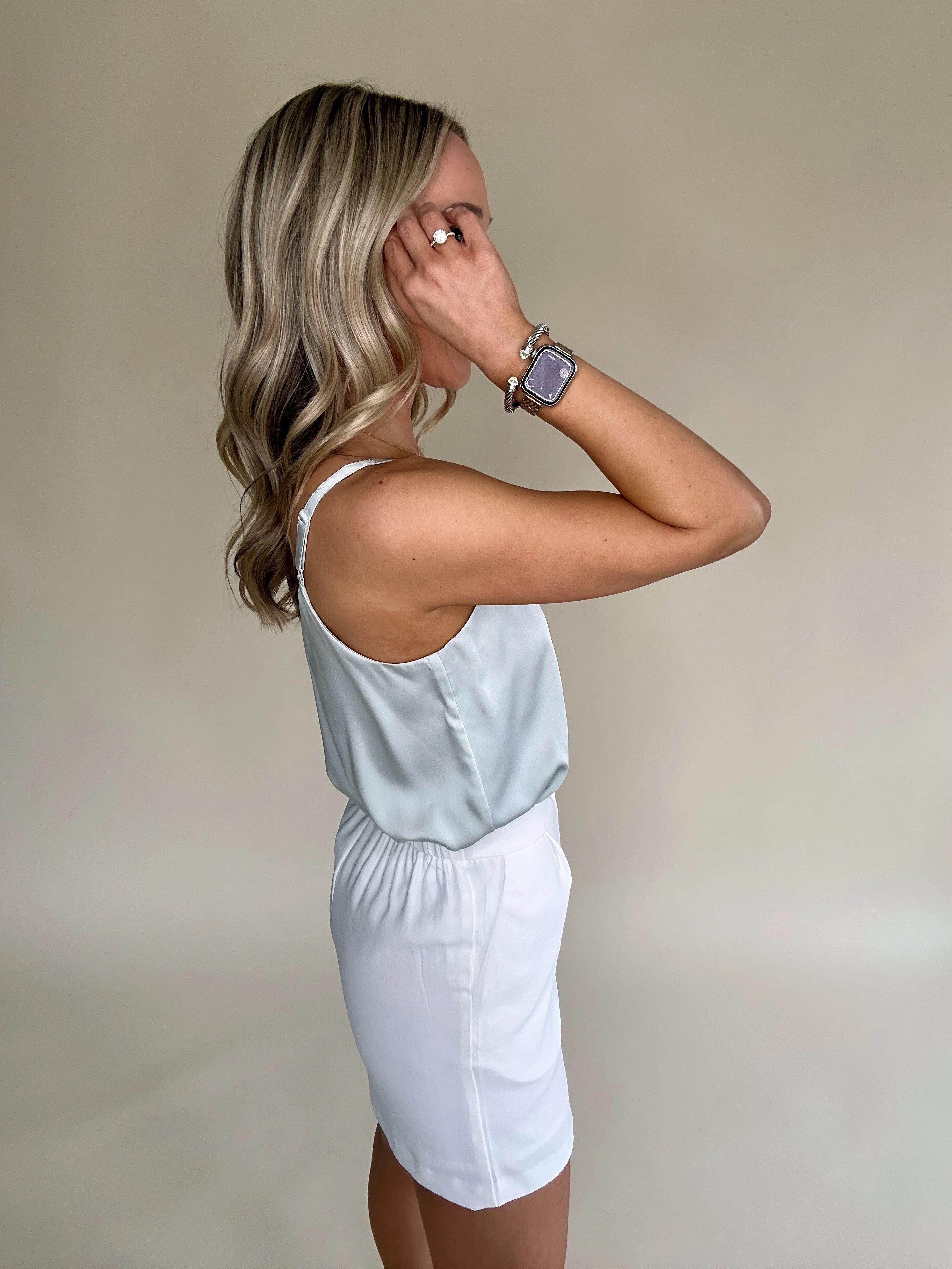 Season Premiere Tank - Dove Grey