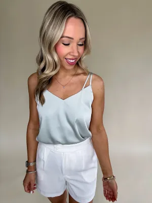 Season Premiere Tank - Dove Grey