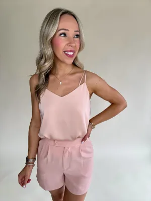 Season Premiere Tank - Rose Cloud