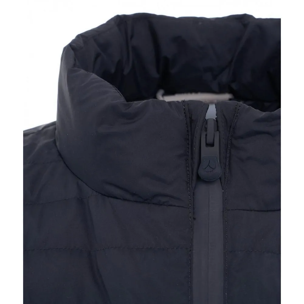 Sleek Blue Puffer Vest for a Modern Look