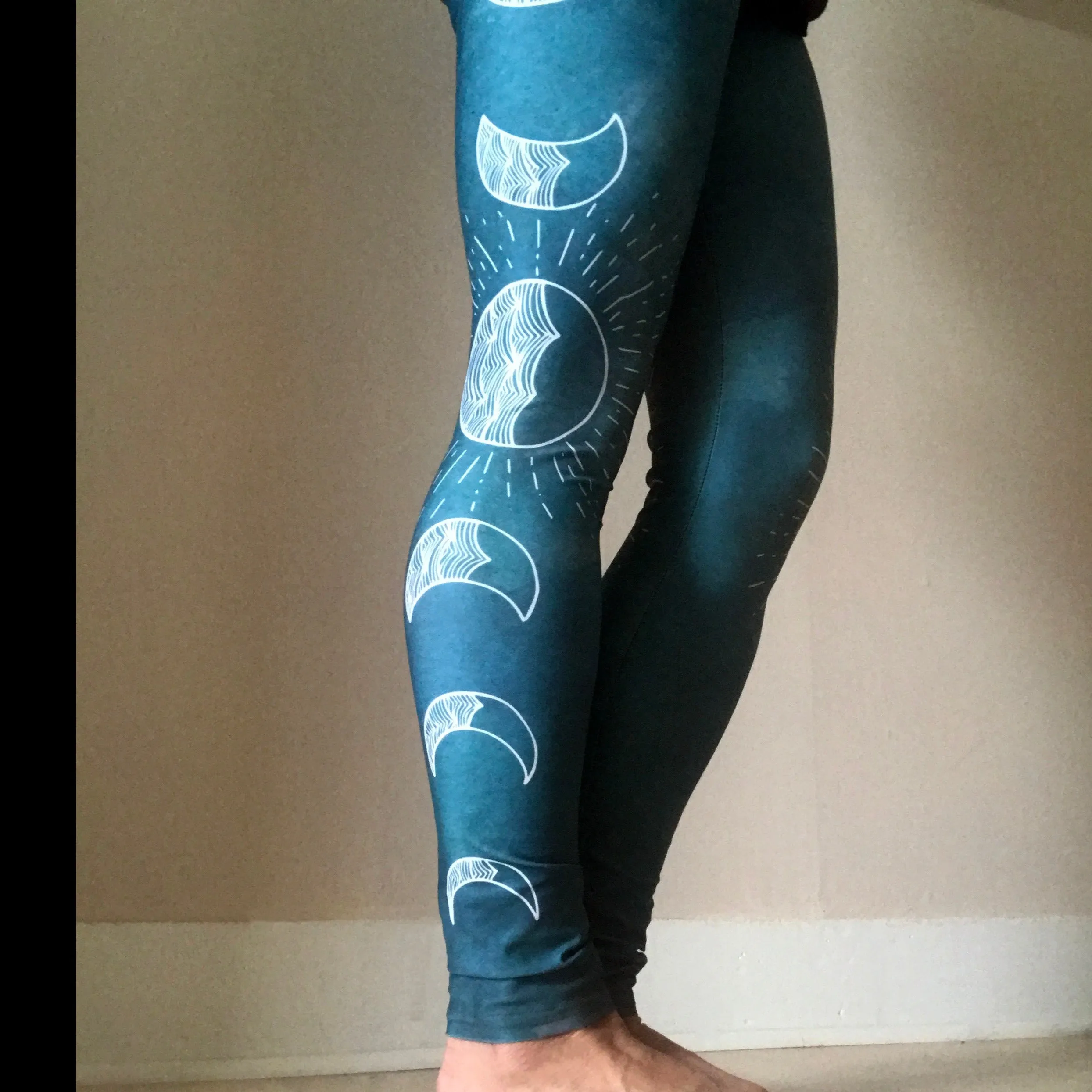 Solstice Leggings Turquoise