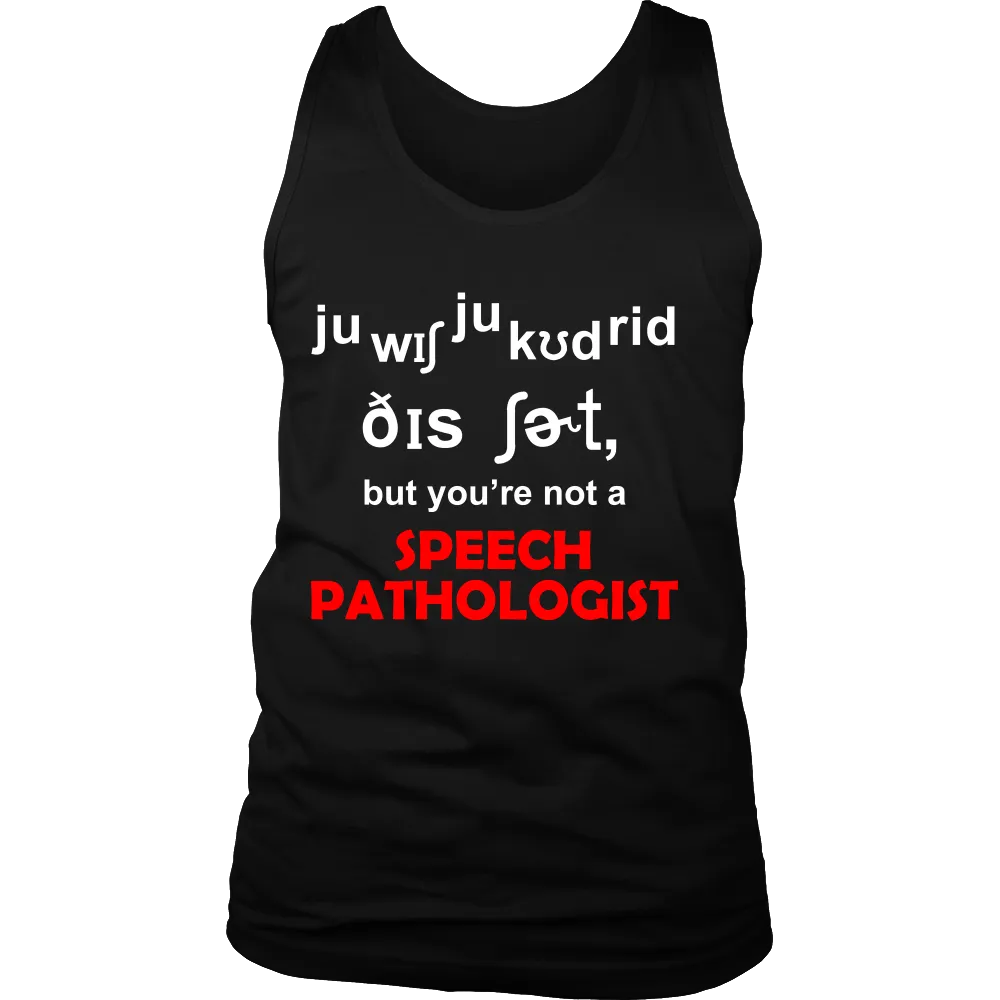 Speech Pathologist (Men)