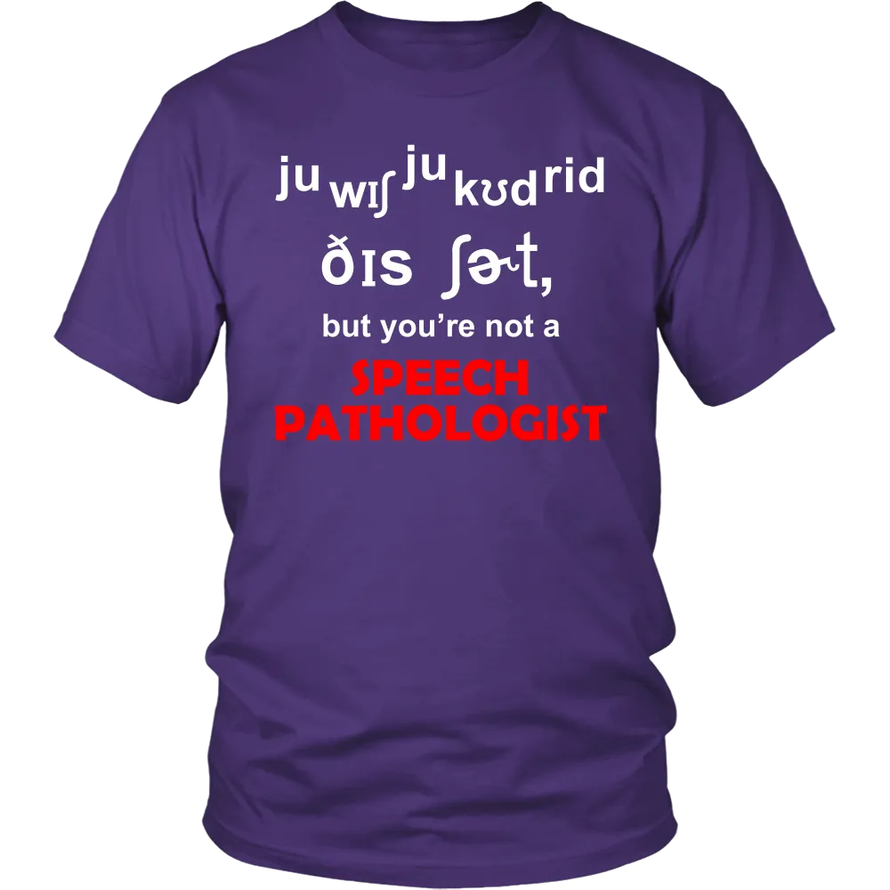 Speech Pathologist (Men)