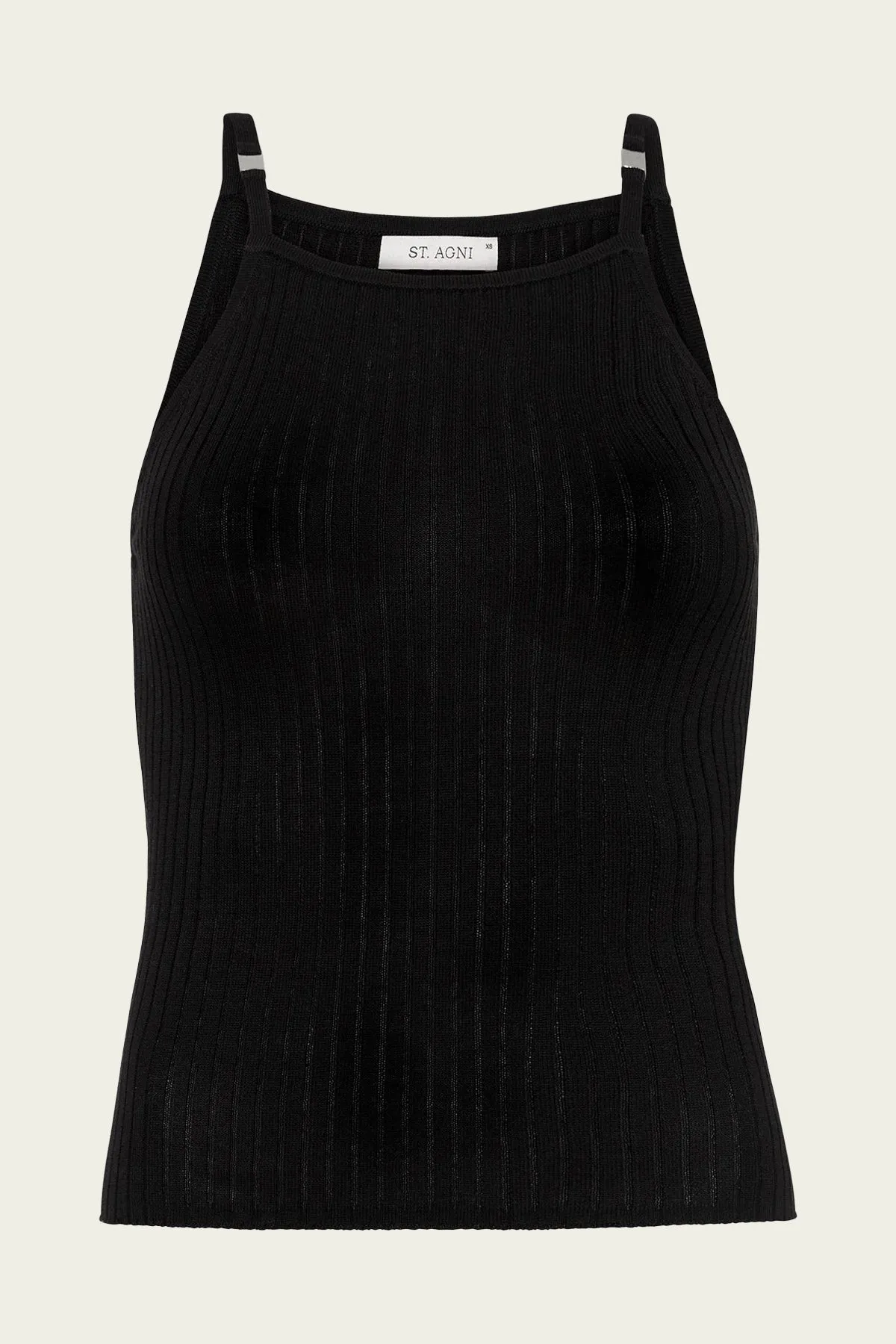 Square Tank in Black