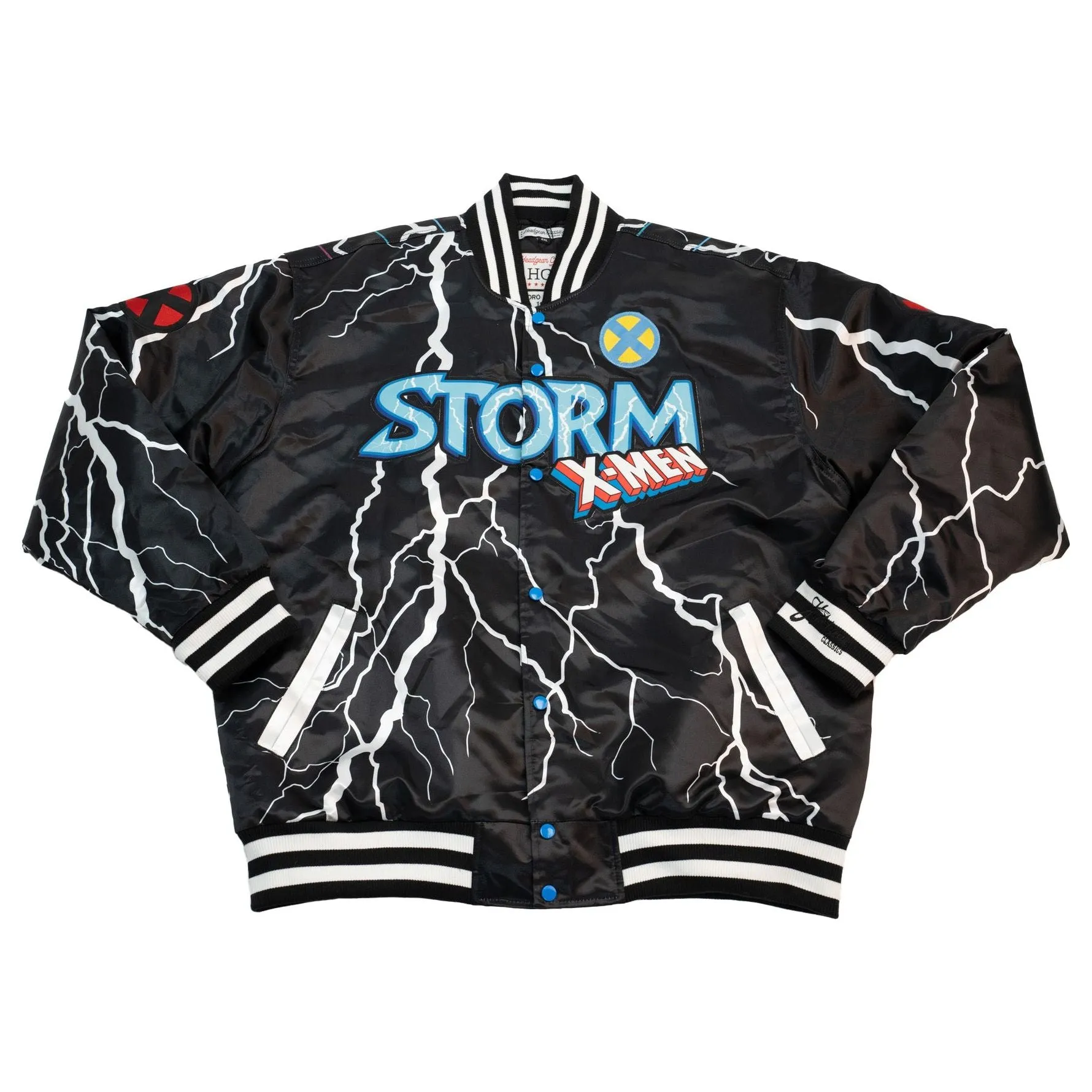 STORM XMEN SATIN JACKET BLACK