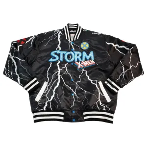 STORM XMEN SATIN JACKET BLACK