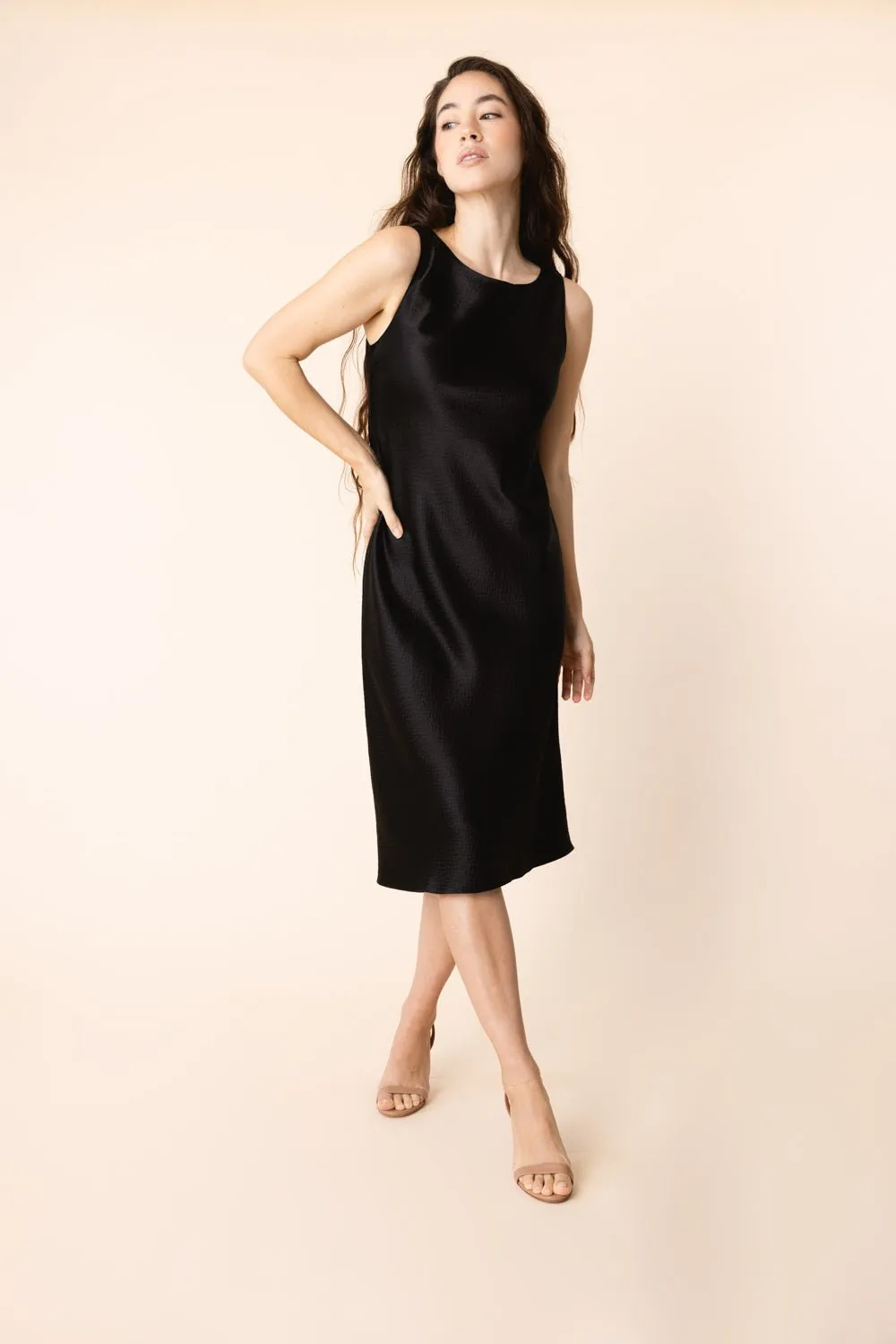 Suite Tank Dress in Bronze