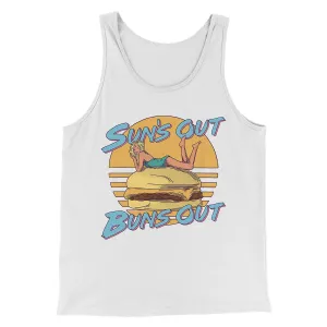 Sun's Out Buns Out Funny Men/Unisex Tank Top