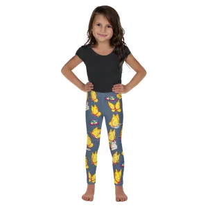 Super Kid Club Leggings! Featuring Super B! The Try, Try Butterfly multi character!