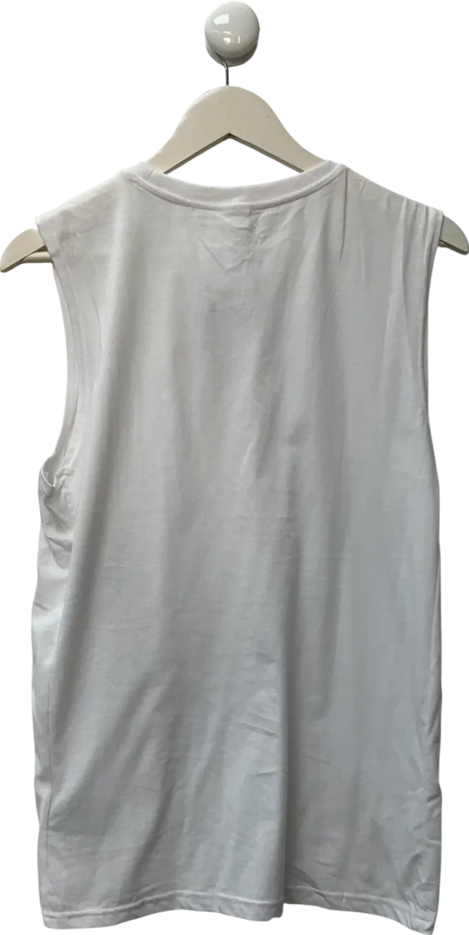 Superdry White Tank Top UK L