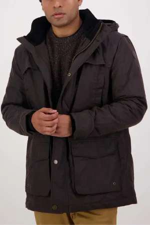 Swanndri Evans Flat Oilskin Jacket