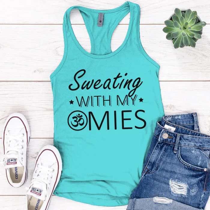 Sweating With My Omies Premium Tank Top