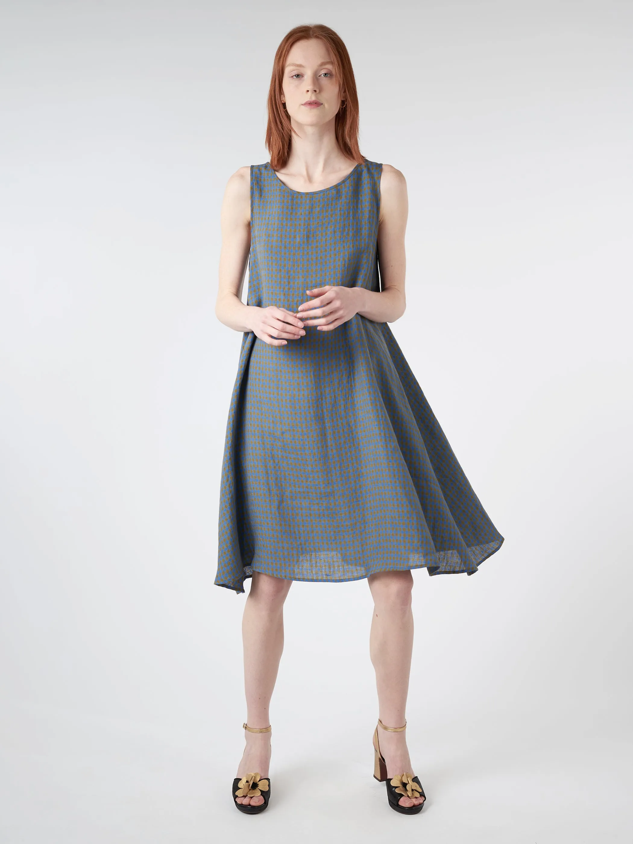 Tank Top Flared Dress