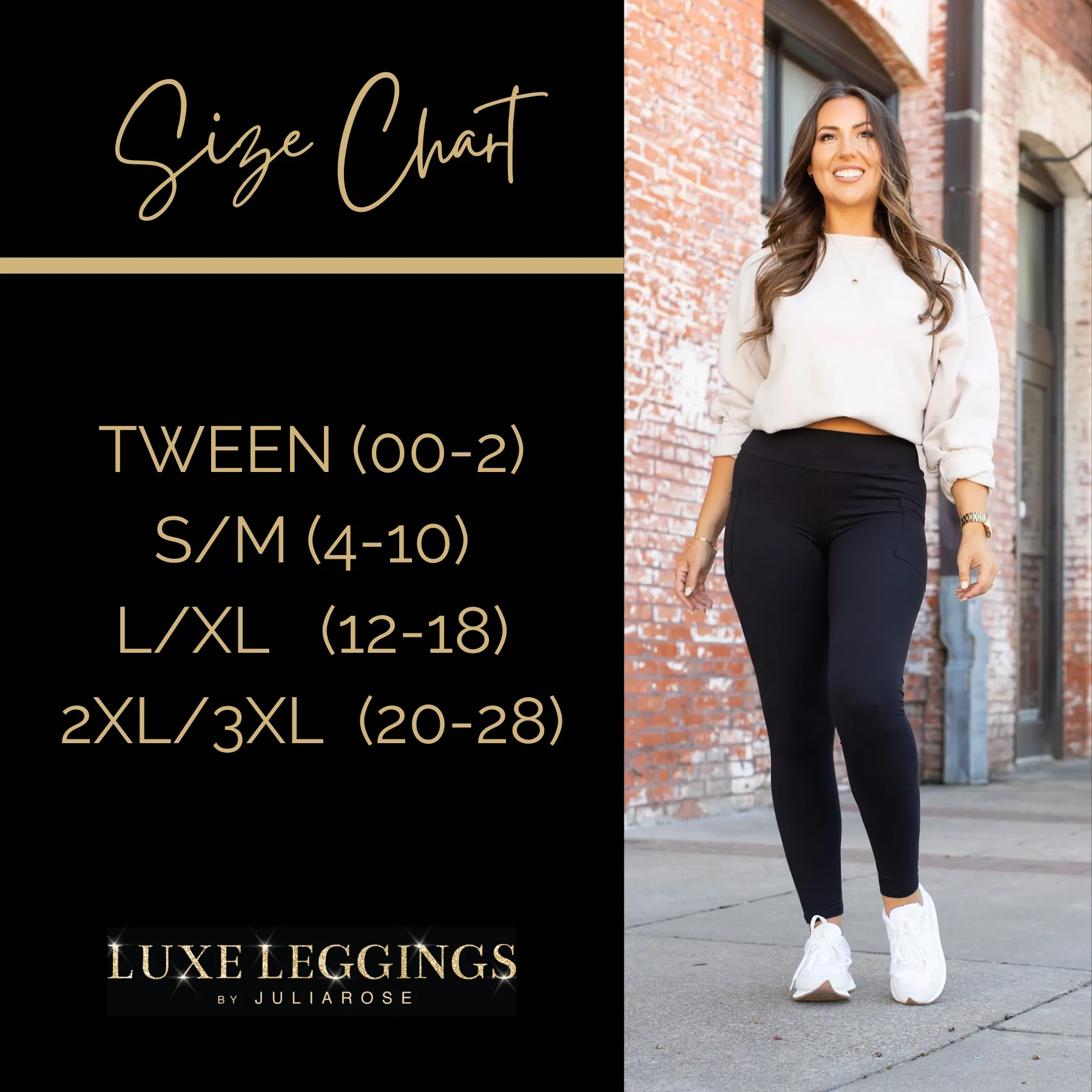 The Deluxe Paige Fold-over, Tummy Control - Yoga Leggings