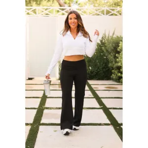 The Deluxe Paige Fold-over, Tummy Control - Yoga Leggings
