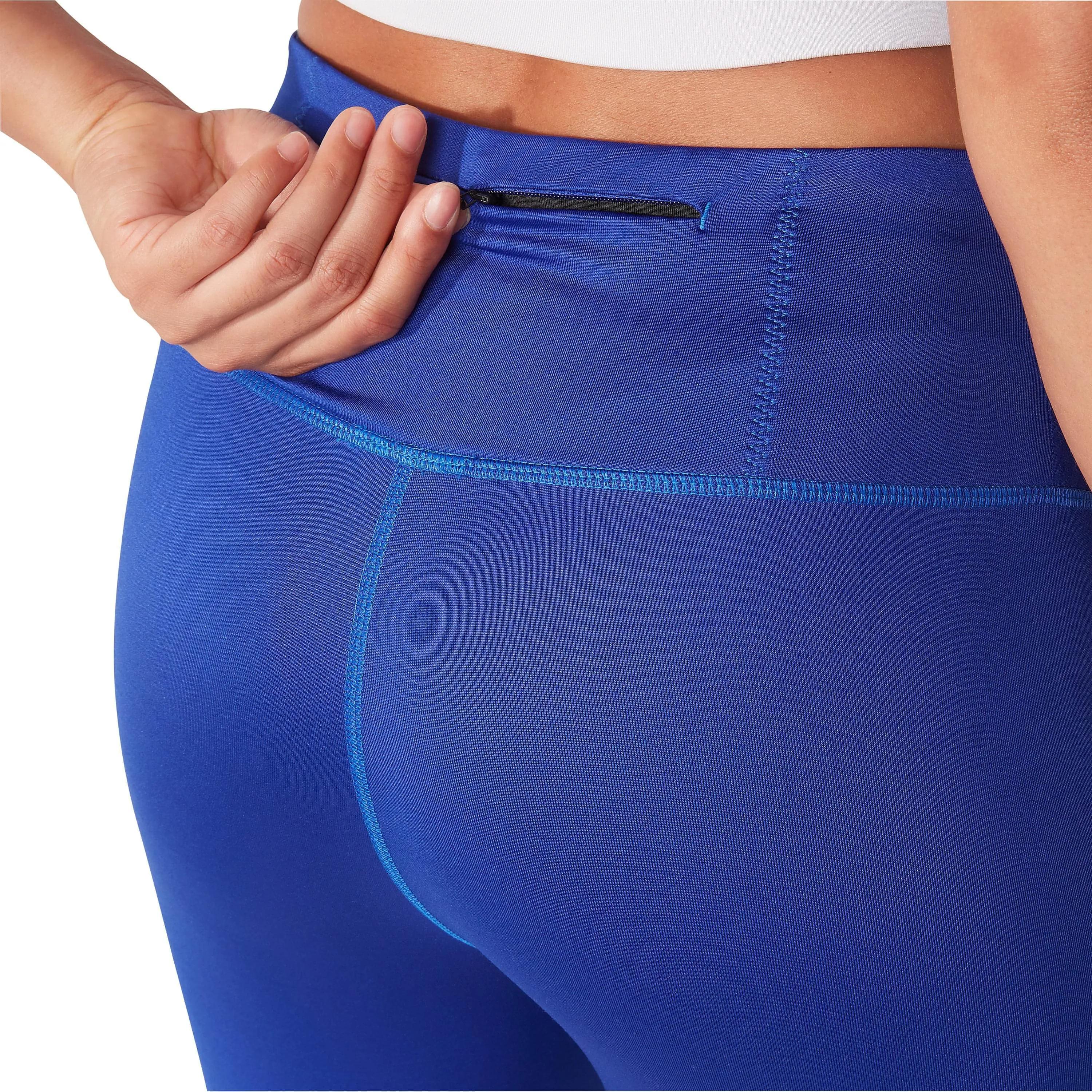 The North Face Run Womens Long Running Tights - Blue