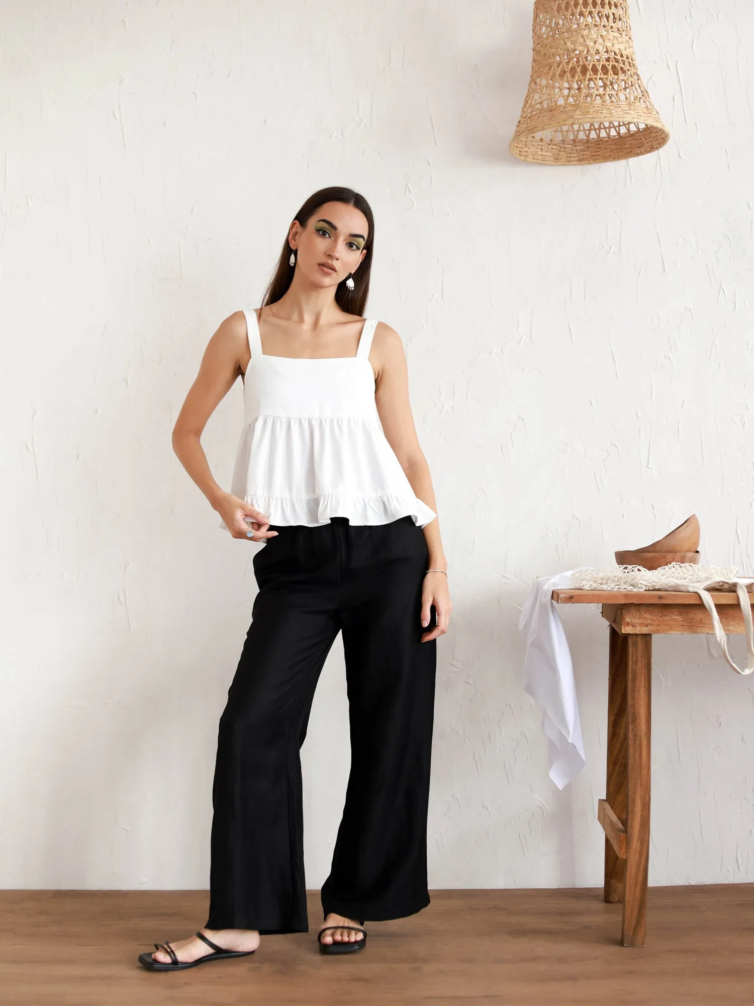 Thick strap Relax Fit Top