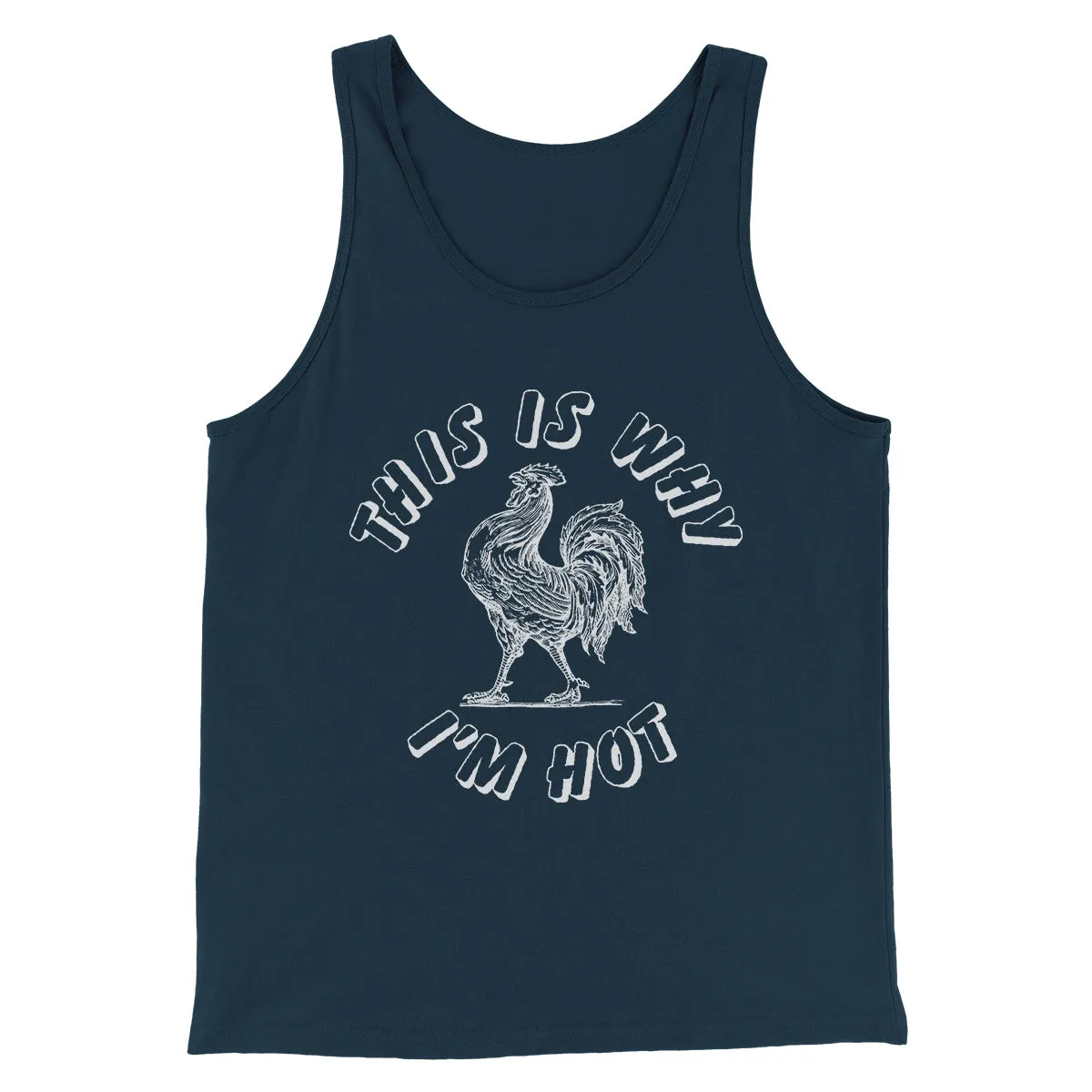 This Is Why I'm Hot Funny Men/Unisex Tank Top