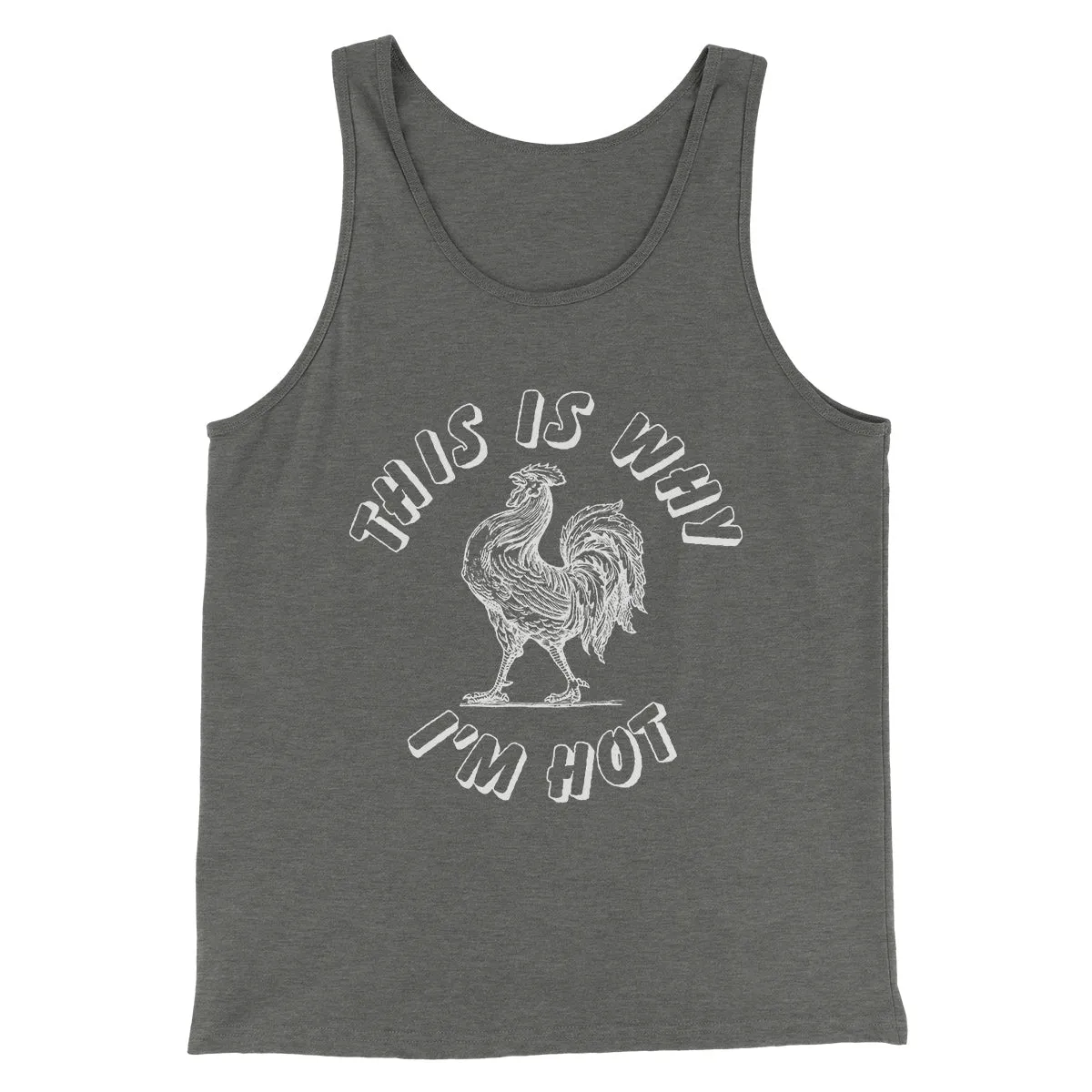 This Is Why I'm Hot Funny Men/Unisex Tank Top