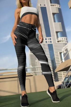 Tropic Nights Yoga Leggings
