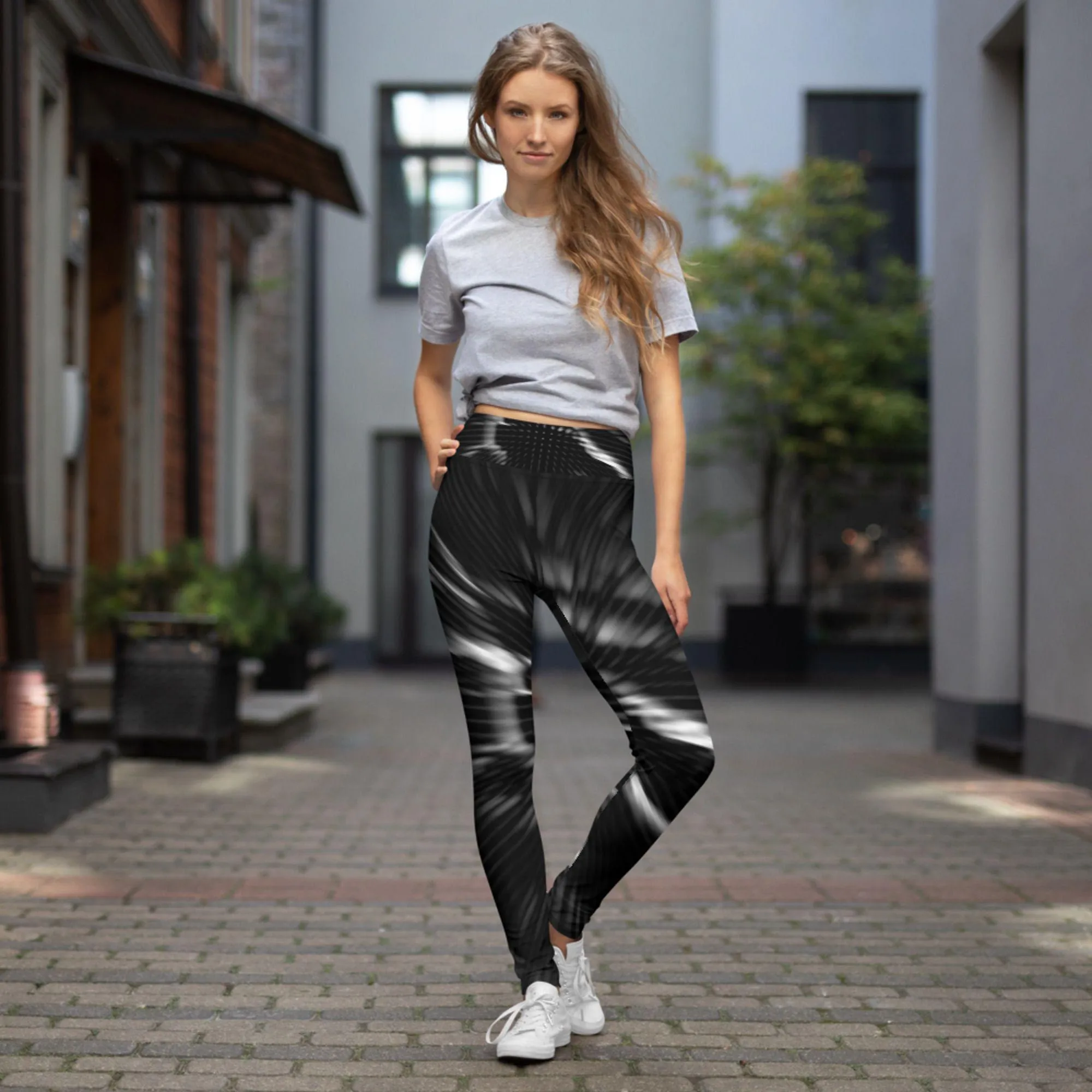 Tropic Nights Yoga Leggings