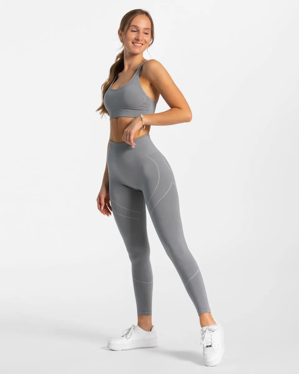 True Leggings "Stahlblau"