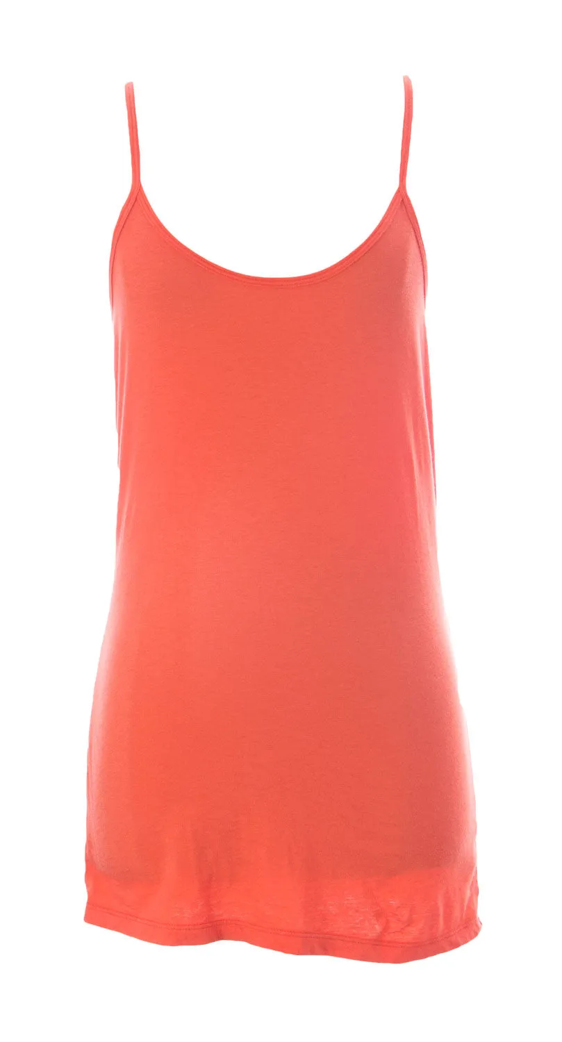 VELVET by Graham & Spencer Women's Spaghetti Strap Tank Top $59 NEW