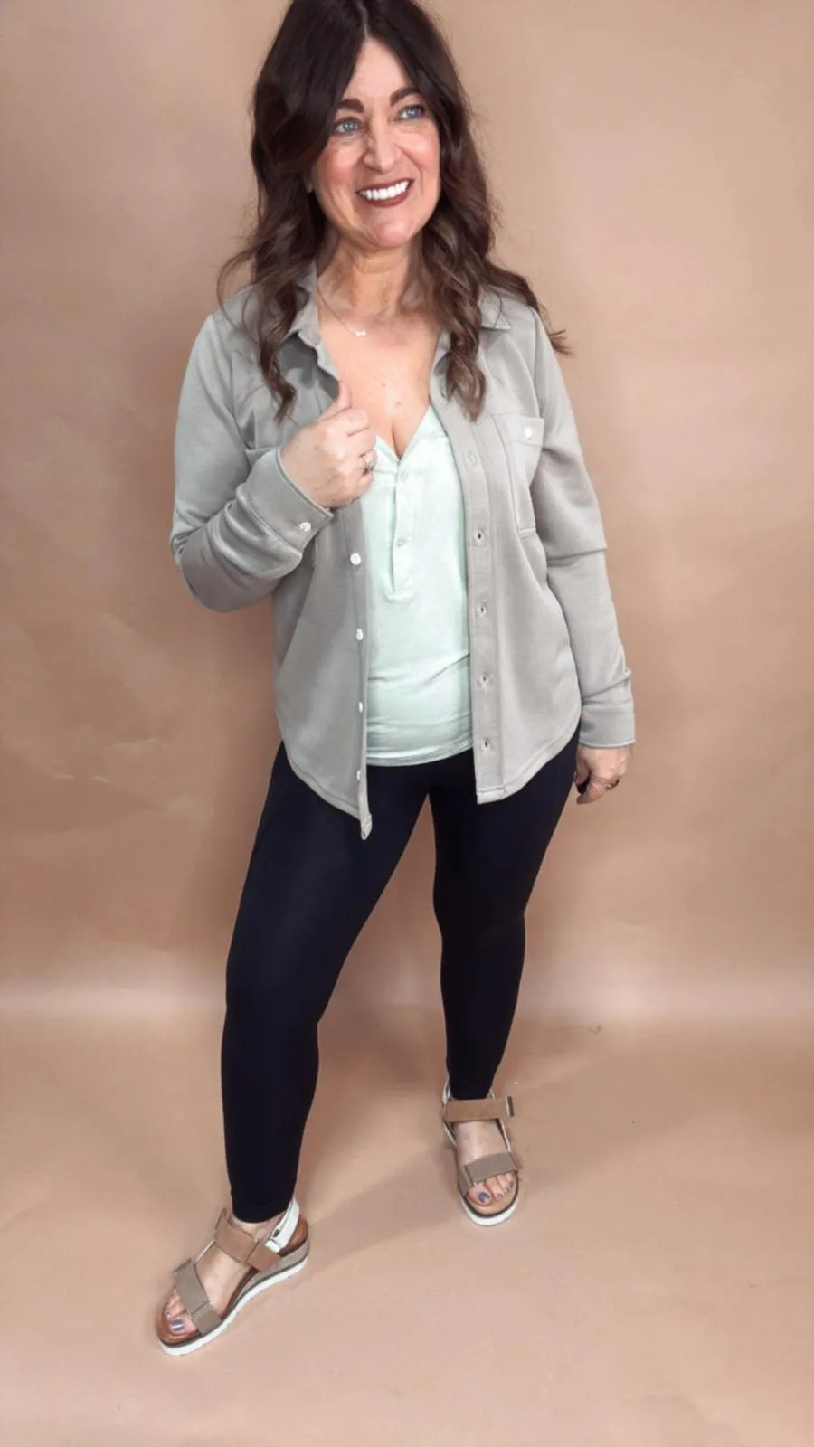 Venice Cloud Leggings in Black