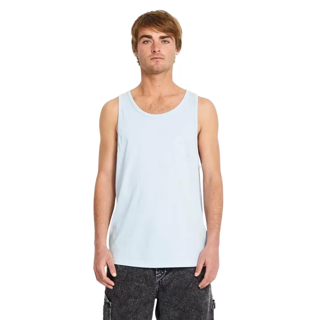 Volcom Stone Blanks Tank Top Vest - Carolina Blue