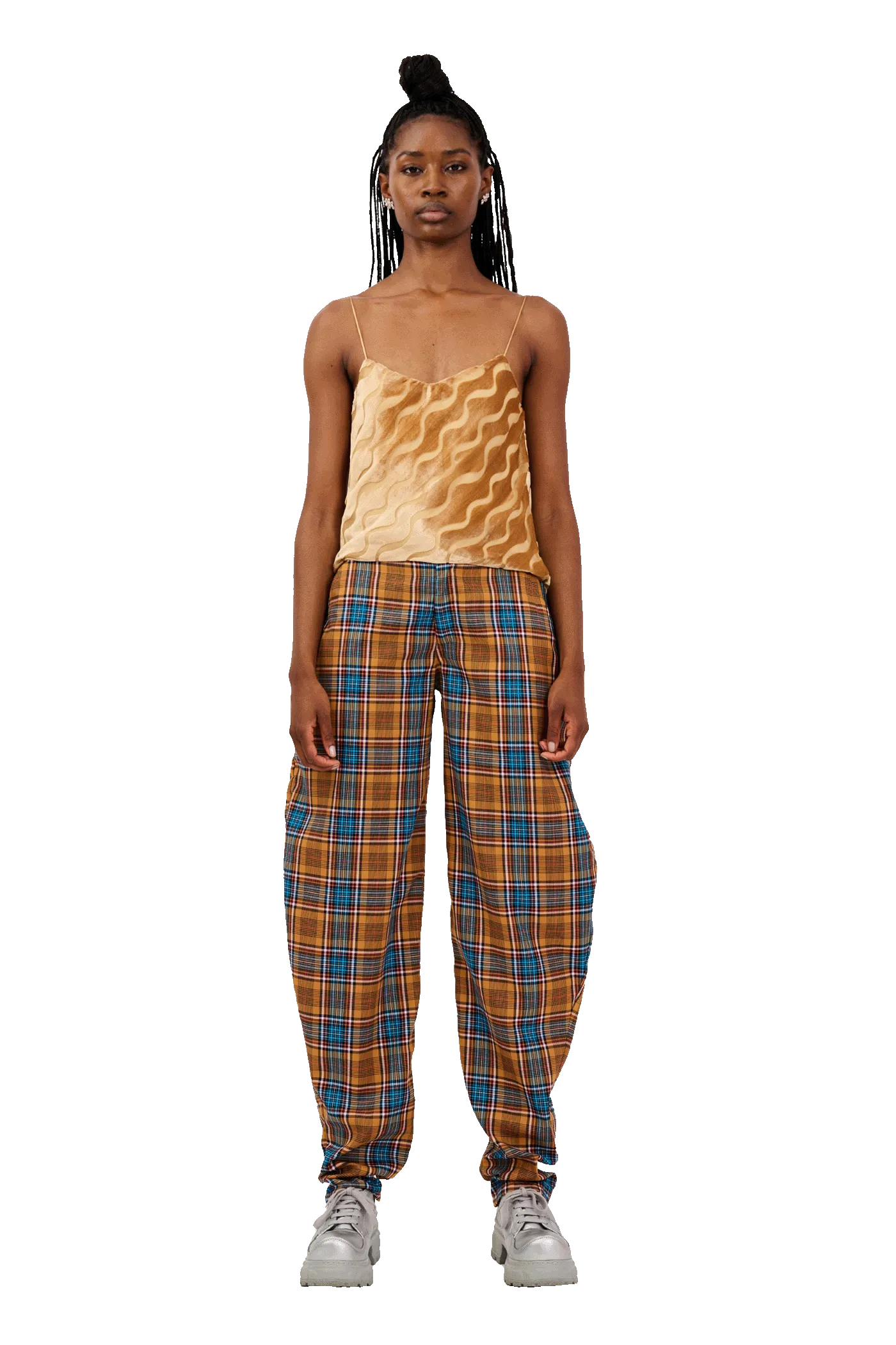 WAVY GOLD MEOW TOP