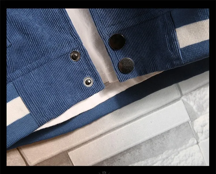 West Louis™ College Patchwork Jacket