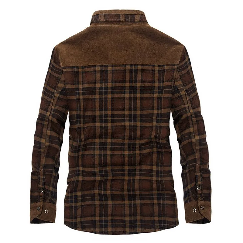 West Louis™ Plaid Cotton Admiral Jacket