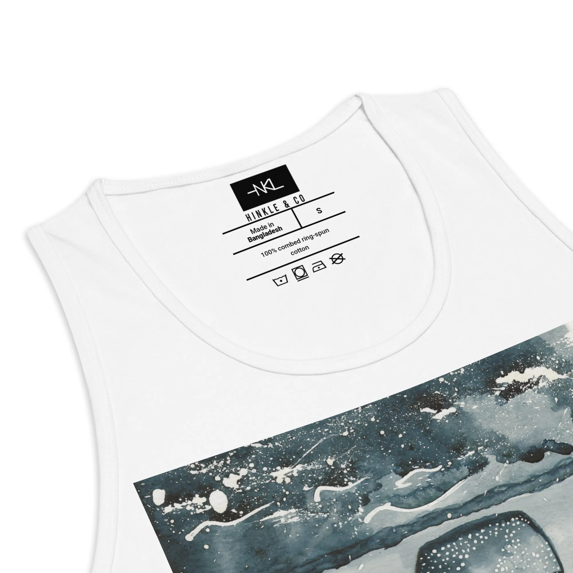 Whale Shark Tank Top | Watercolor with Edge