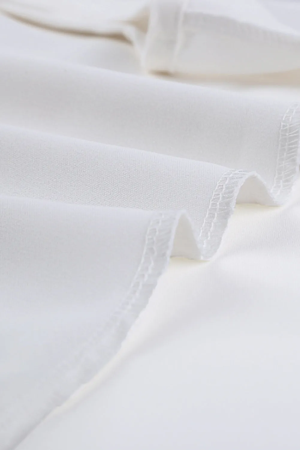 White Spaghetti Strap Buttoned Tank Top